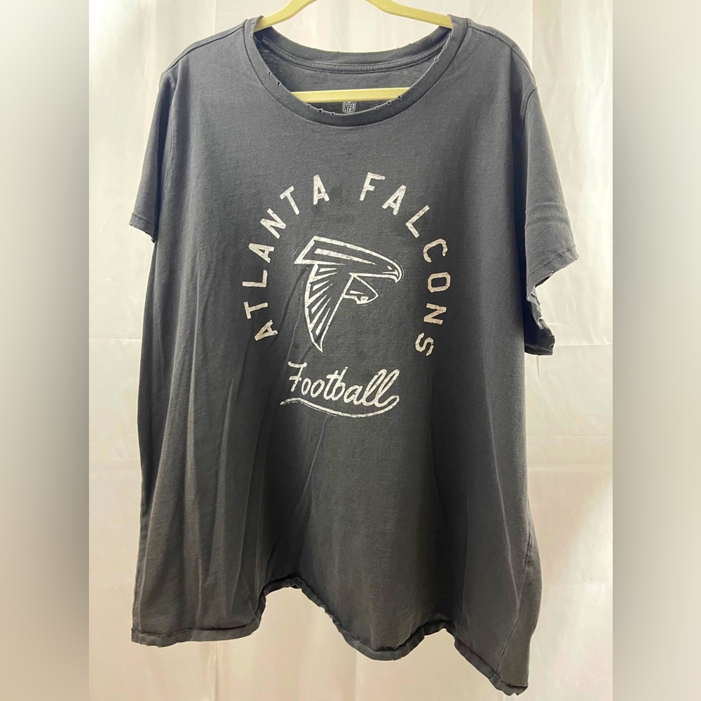 Gray 'Falcons' Football Tee Shirt